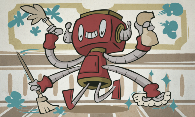 helpful robot illustration